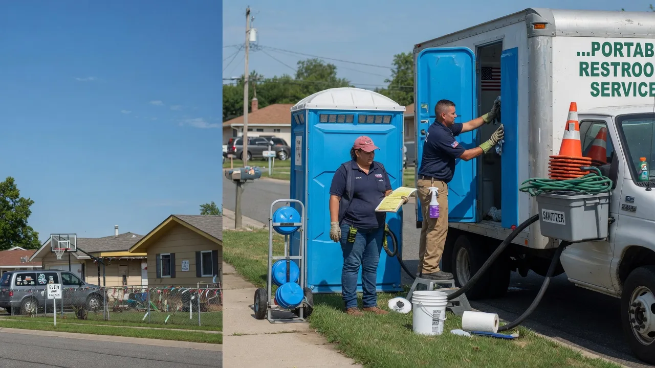 Portable Toilet Rental in Moxahala, OH near me